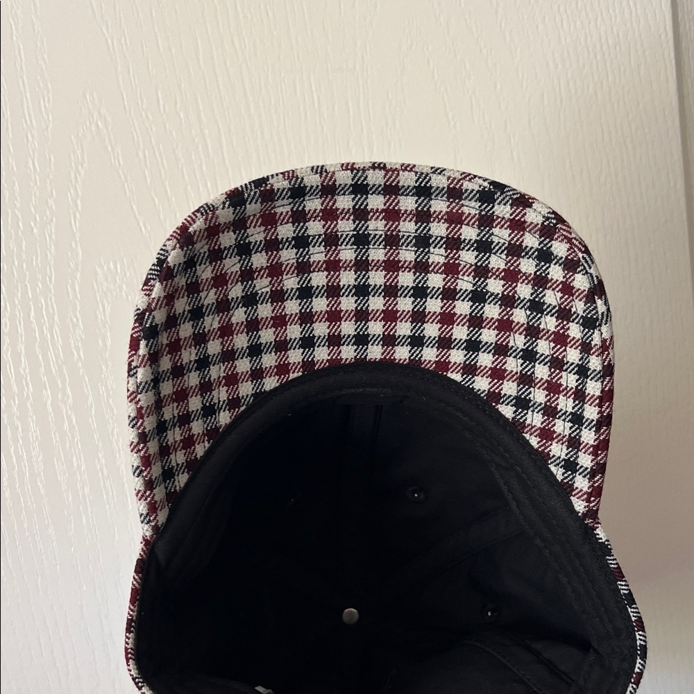 Madewell Houndstooth Women’s Plaid Baseball Cap - Picture 5 of 6